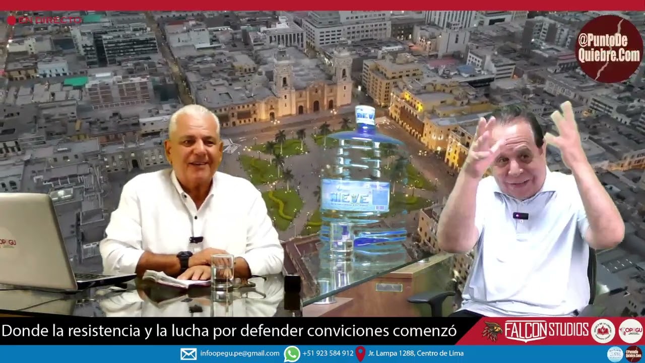 @PuntoDeQuiebre,com con  Humberto Pérez Fry hoy José Oviedo