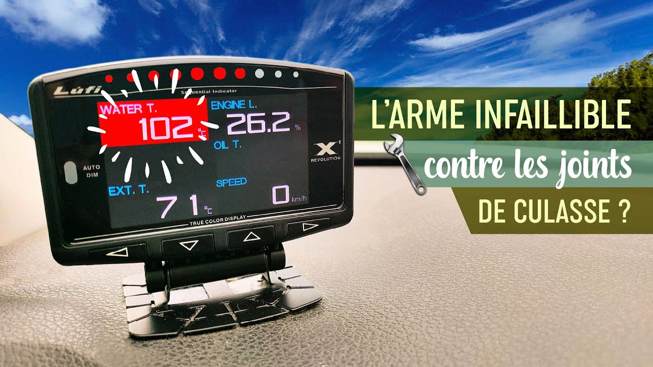 #66. L&rsquo;arme infaillible contre les joints de culasse ? Afficheur Lufi X1
