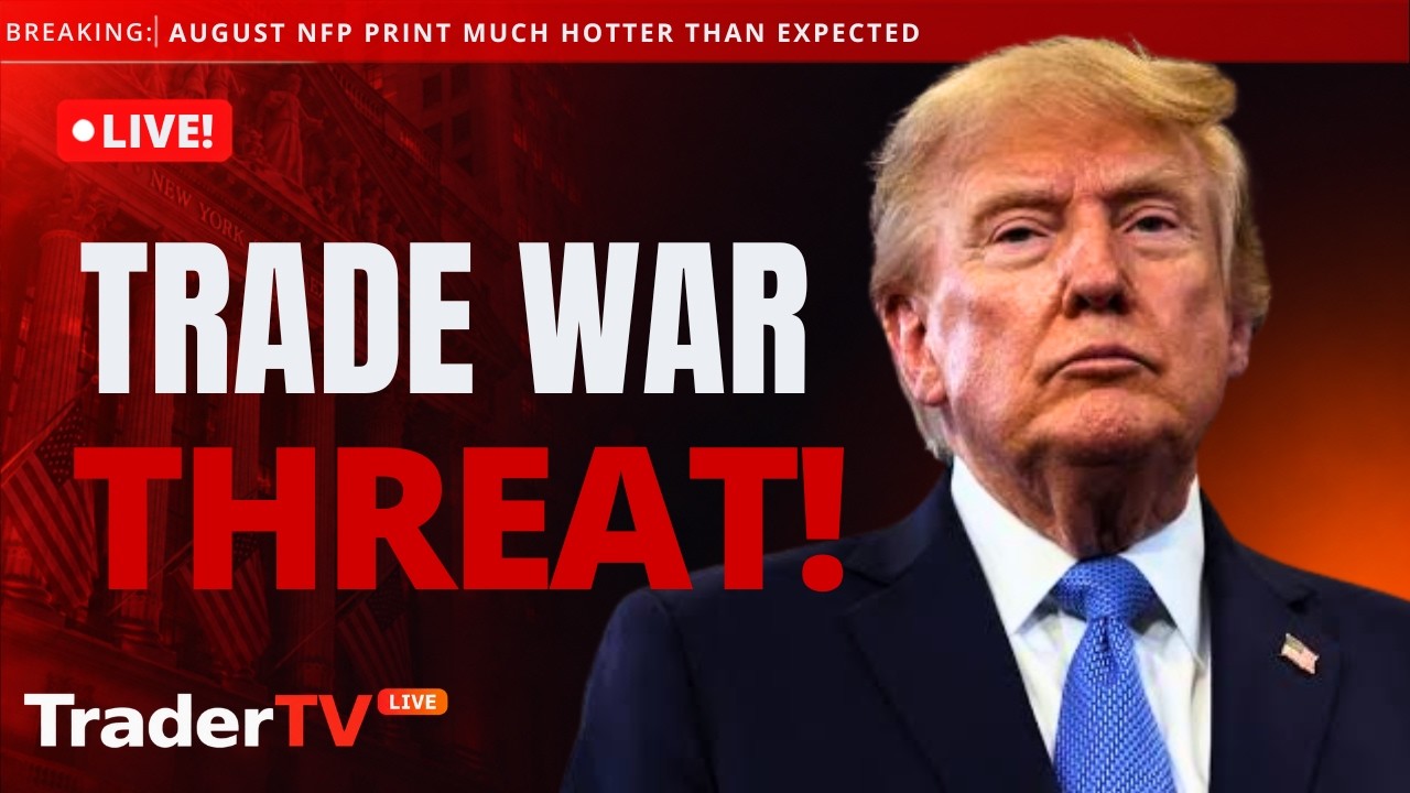 Trump Threatens Embargos 🚨 Hot Jobs Raise Rate Hike Odds | Stock Market Live