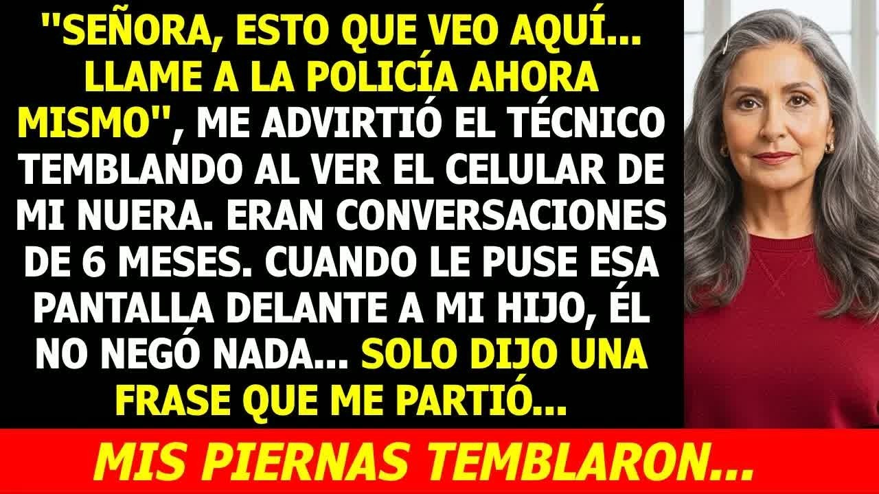 ＂Señora, Esto es Urgente＂, Dijo el Técnico Temblando... Cuando Vi los Mensajes de 6 Meses.