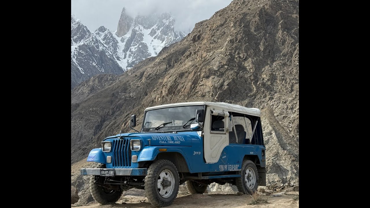 Jeep ride in Hunza Valley, Pakistan