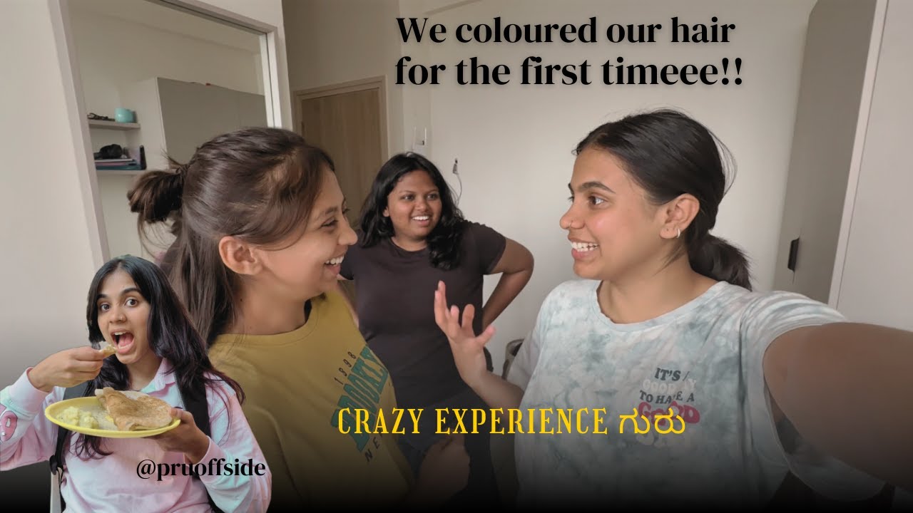 Hair Colour Experiment Fail or Success? 🫢🤔|@birdsofparadyes |@pruthwihegde