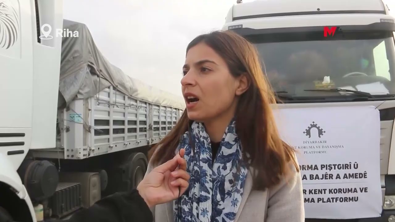 'YARDIM TIR'LARI BEKLETİLİYOR, ŞOFÖRLERİNE BASKI UYGULANIYOR'