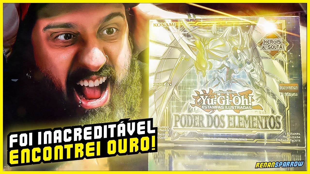 TIREI A CARTA MAIS VALIOSA DO MOMENTO: UNBOXING PODER DOS ELEMENTOS!