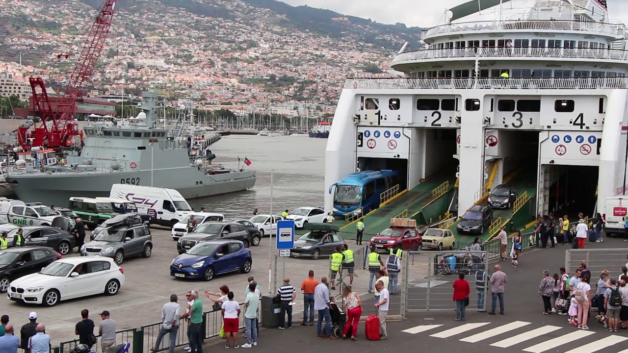 Primeira Viagem do Ferry de Portimão para a Madeira em 2019