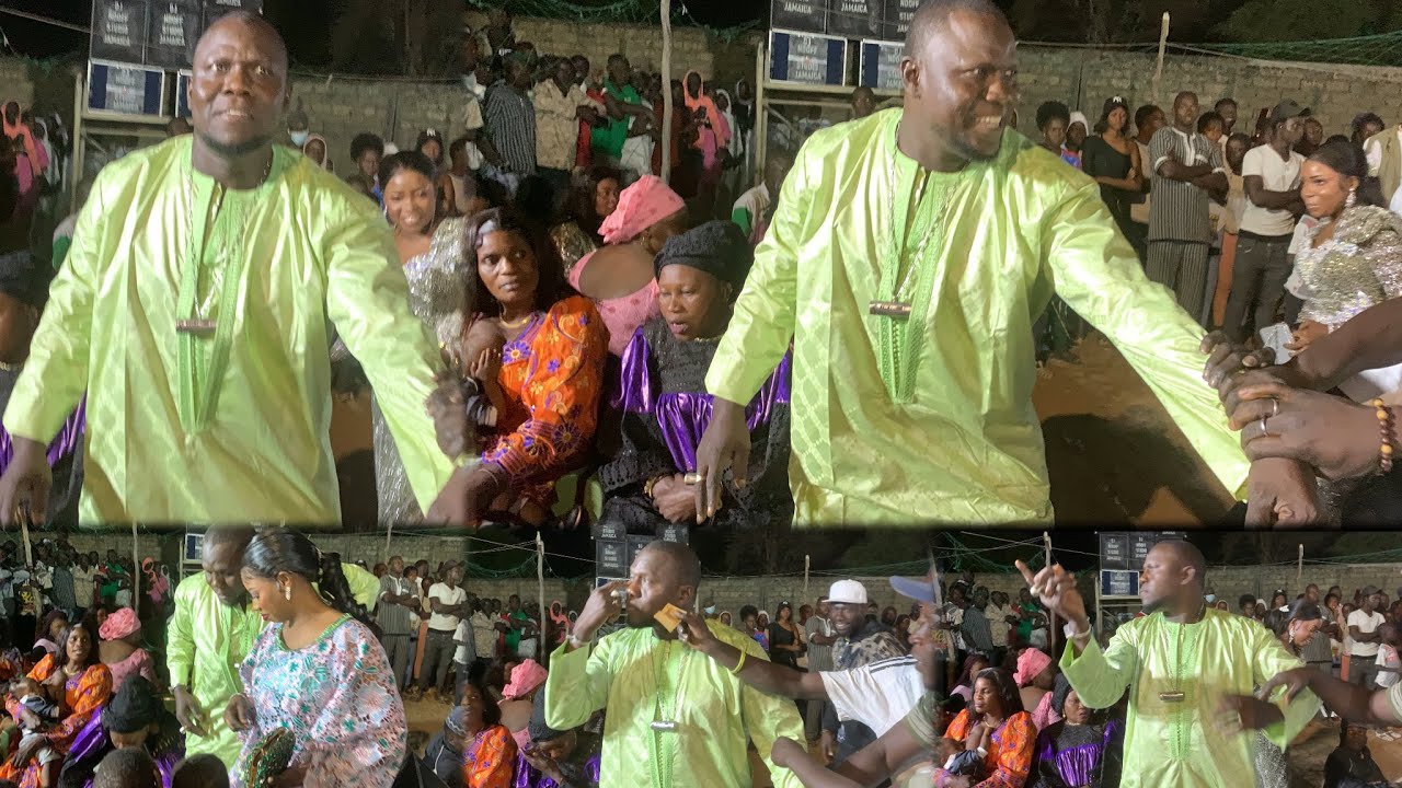 Gorgui Sarr avec ses Deux Femmes Saynaniou avec Battres Xalise à Fimela 13 janvier 2025