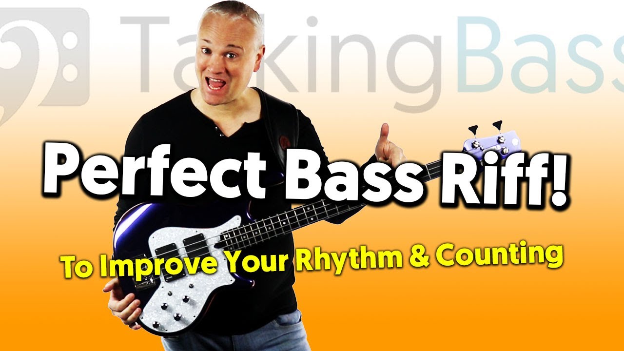 Improve Your Rhythm With This Rockin' Bass Riff