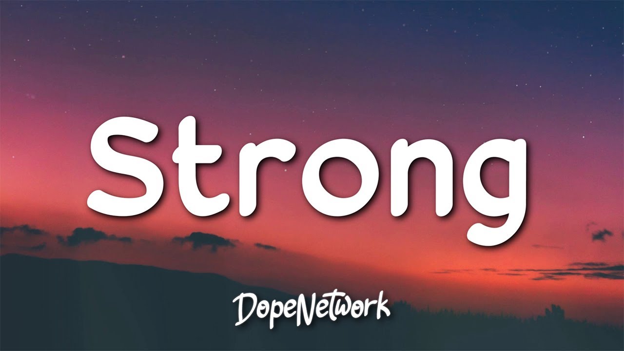 One Direction - Strong (Lyrics)