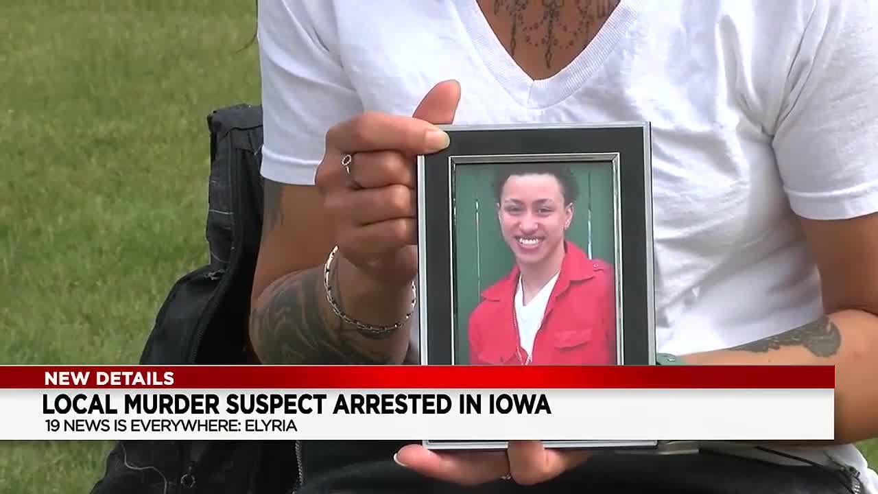 Elyria murder suspect caught, arrested in Iowa