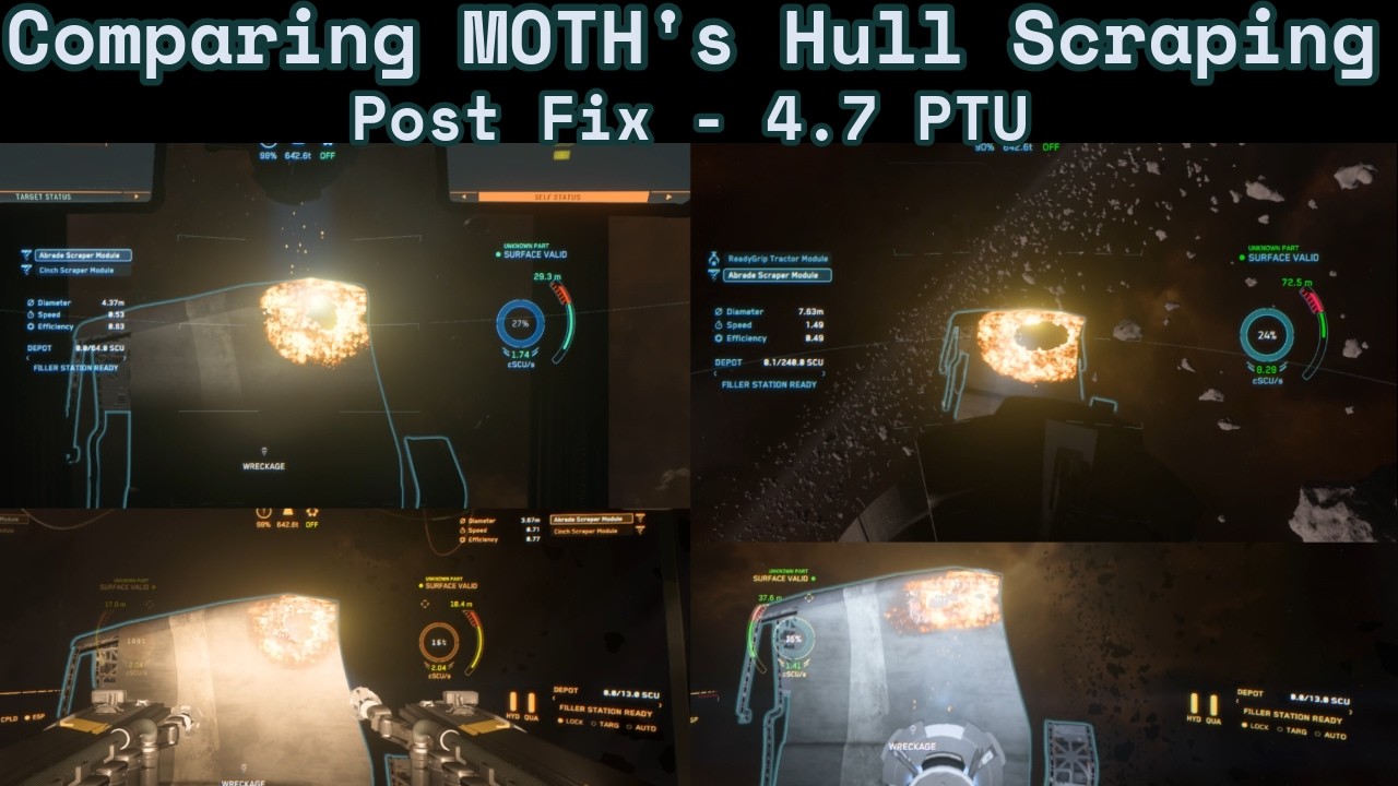 Comparing MOTH Scraping in PTU 4.7