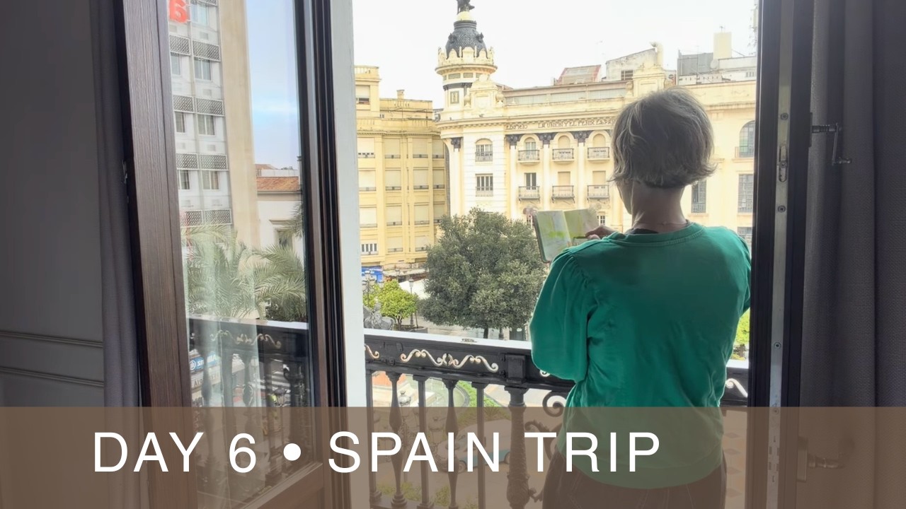 Drawing trip in Spain • Day 6 • Cordoba ➡️Seville 