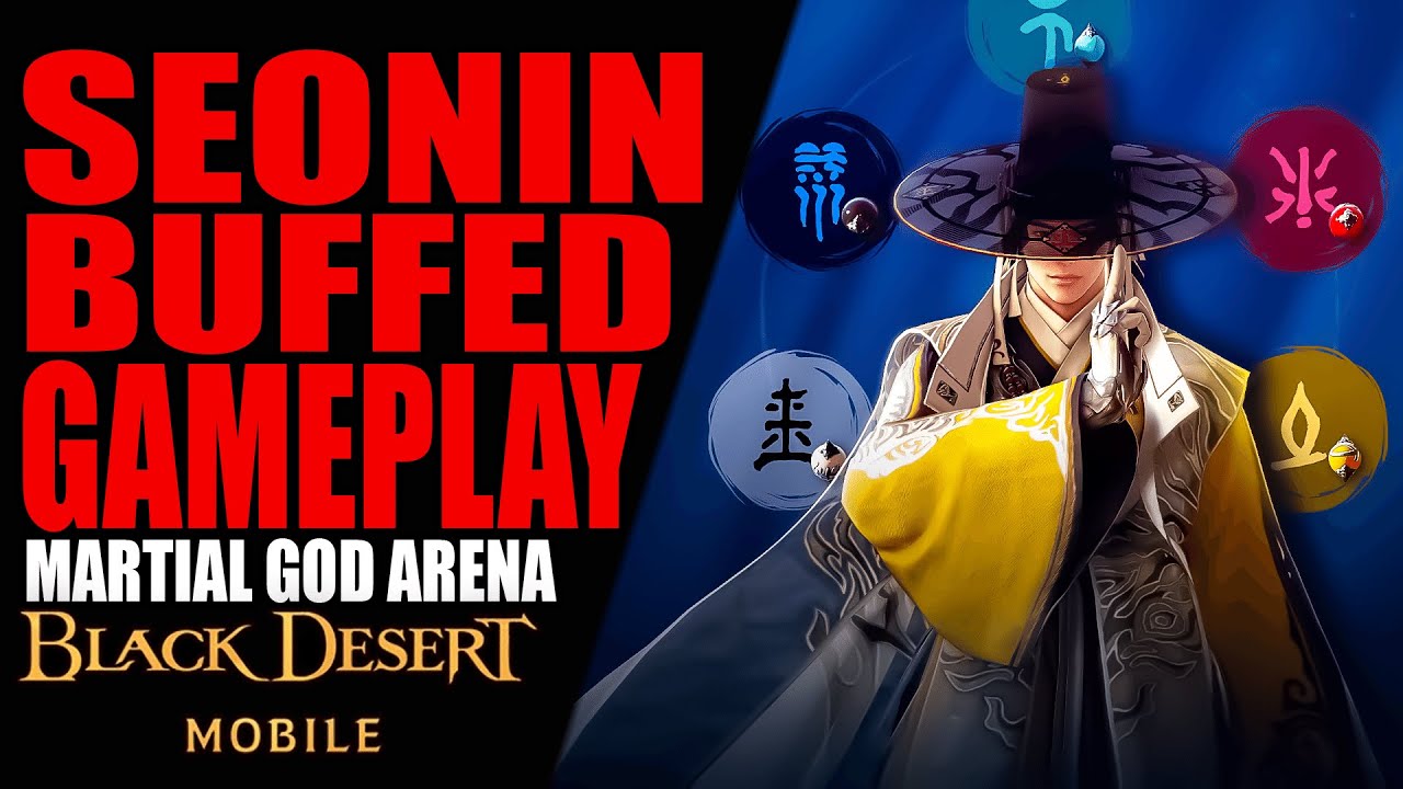 BLACK DESERT MOBILE - DID THEY DO A GOOD JOB ON THIS ONE?! | SEONIN BUFFED ARENA PVP GAMEPLAY