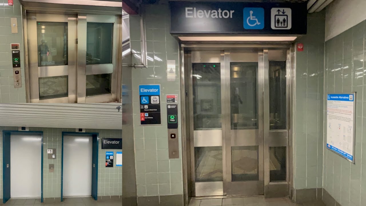 Retake of All Three Elevators at Toronto TTC York Mills Subway Station 8/25/2023