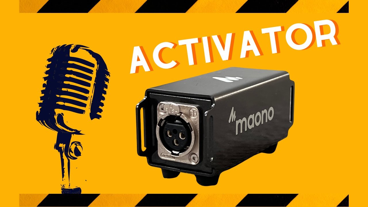 Maono MA100 Microphone Activator, Microphone Booster