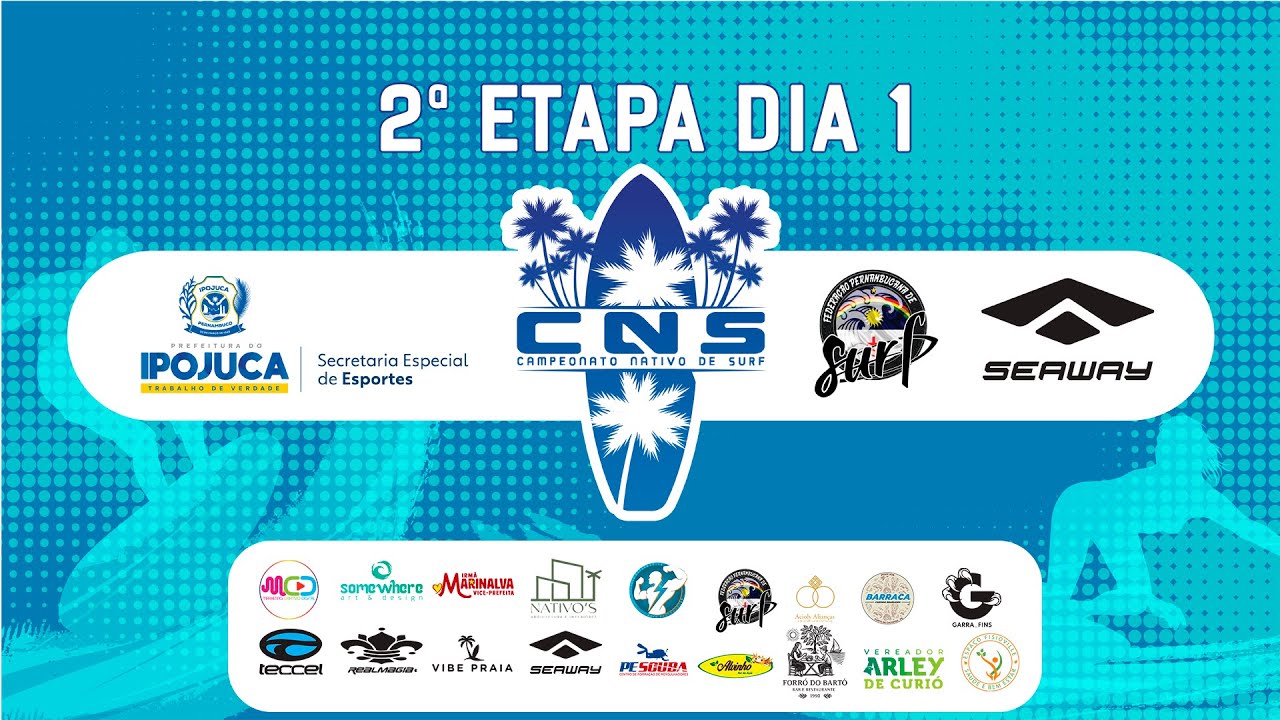 CAMPEONATO NATIVO DE SURF DO IPOJUCA  - 2025 - 2ª ETAPA - DIA 1