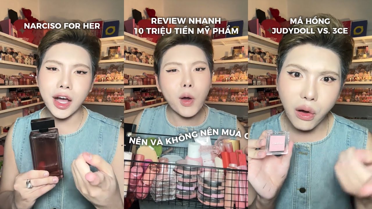 REVIEW NHANH 10 TRIỆU TIỀN MỸ PHẨM NÊN VÀ KHÔNG NÊN MUA GÌ | Nghĩa I Lít Son 