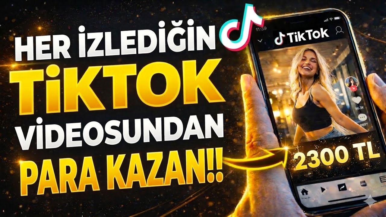 🚨BOŞA TİKTOK İZLEME!! - İZLEYEREK PARA KAZAN!! - 2026 İNTERNETTEN PARA KAZANMA