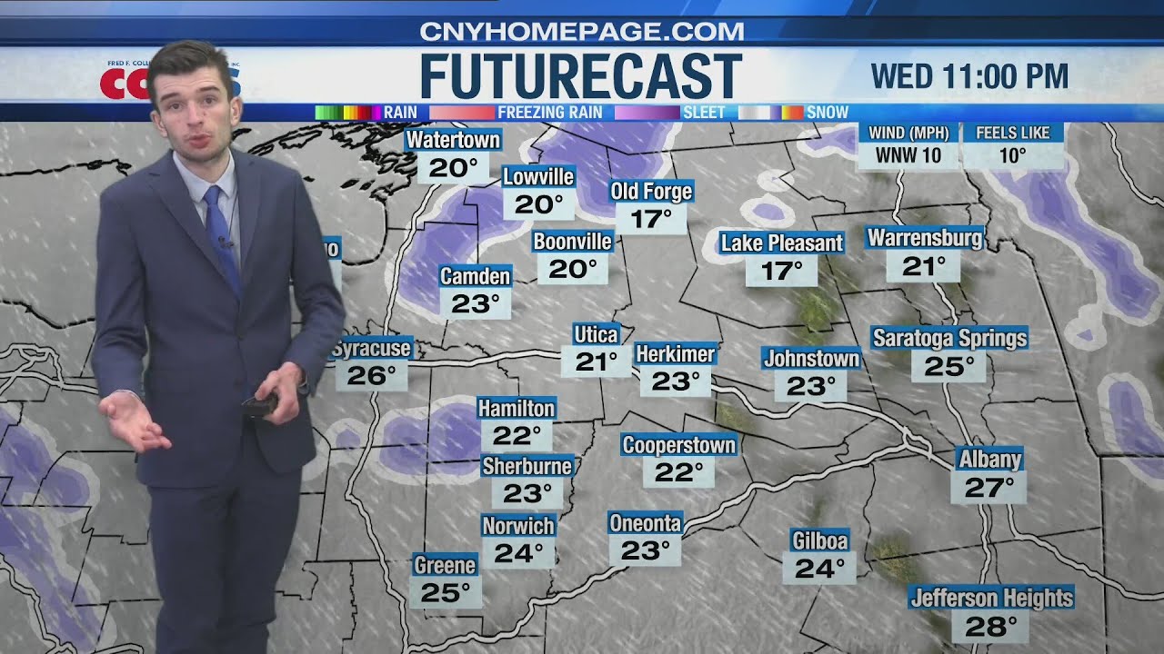 Eyewitness News at 11pm Weather Forecast: Tuesday 02.10.2026