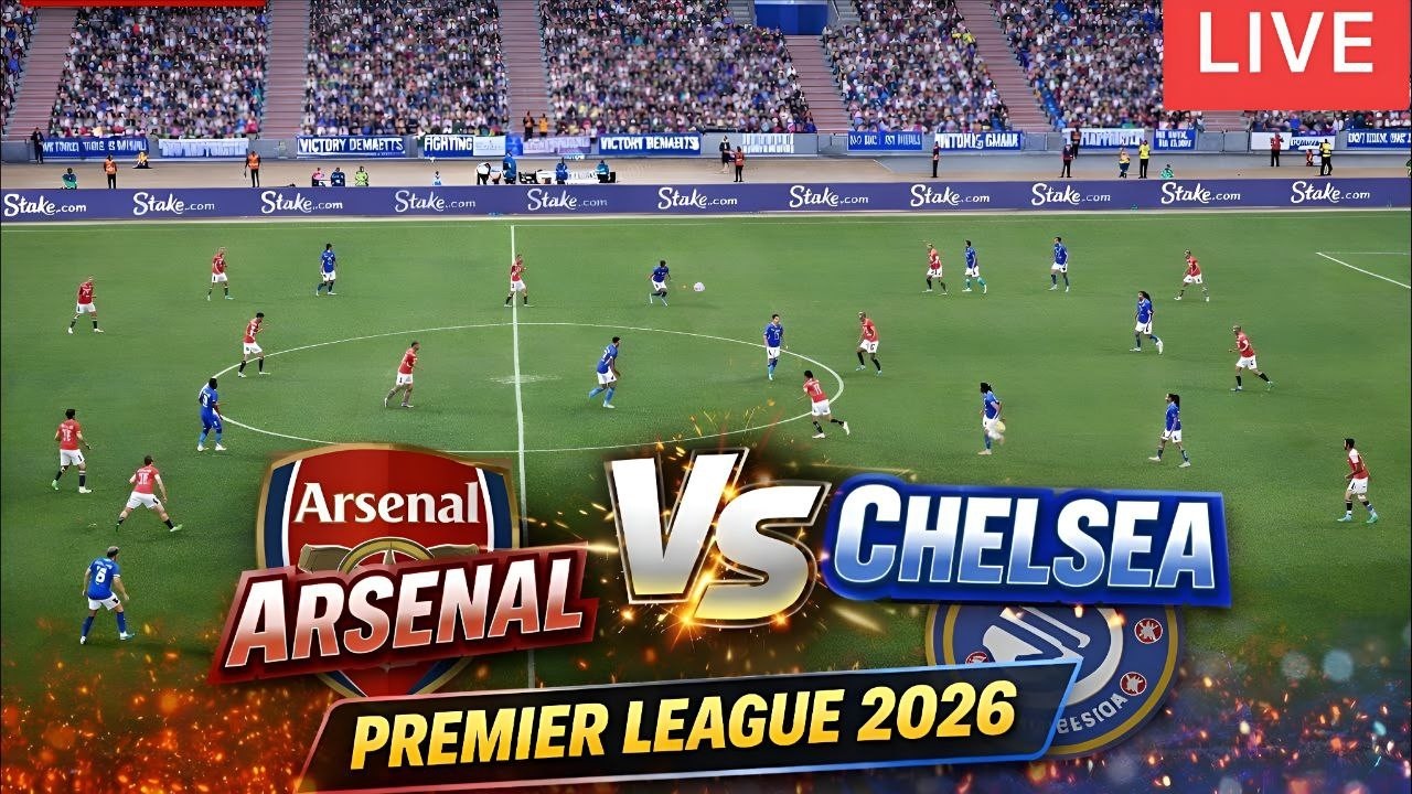 🔴 LIVE : Arsenal vs Chelsea Premier League 2026 Full Match – VideoGame eFootball Simulation