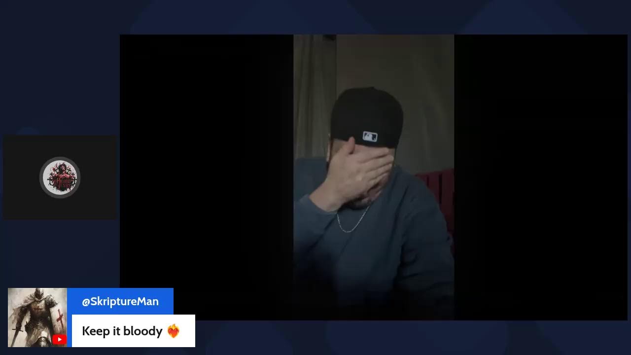 the hater world aka blue devil arguing with his biggest troll