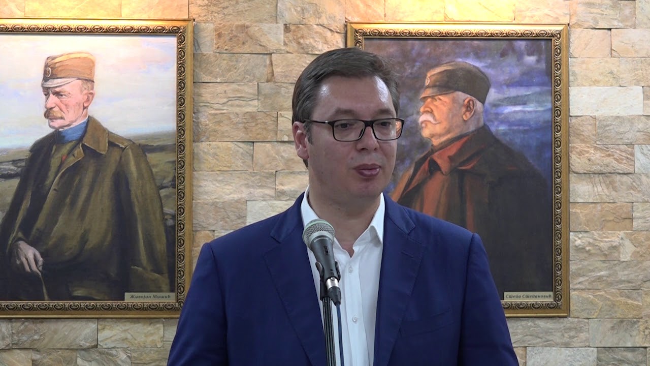 Председник Вучић у Војној гимназији - Председник Вучић о обнови Интерната Војне гимназије