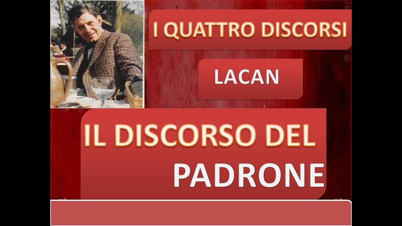 Discorso del Padrone - Lacan # 1