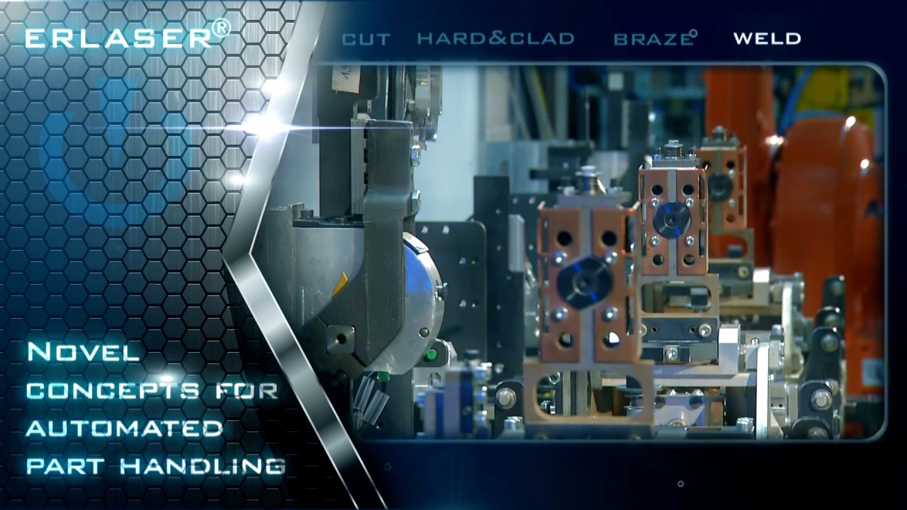 Laser cutting, Laser welding, Laser hardening with ERLASER® Machines