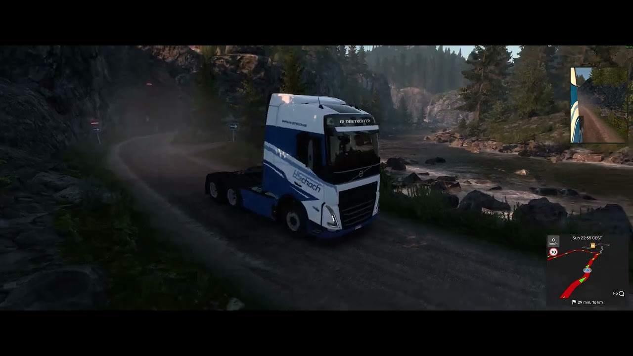 Euro Truck Simulator 2 TMP Promods Don't Go Down Kirkenes Quarry Without A Trailer