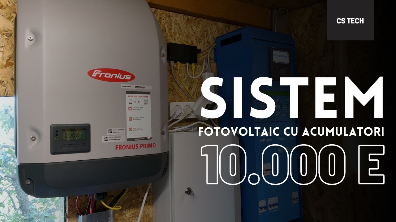Ce conține un sistem fotovoltaic de 10000 Euro, cât produce și în cât timp îl amortizezi.