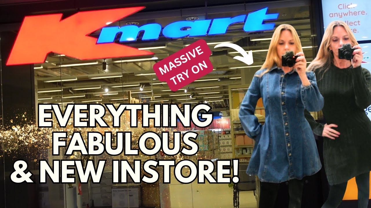 Kmart What's New This Week 🛒 Come Shop In-Store With Me! | Home & Fashion Finds + Huge Haul