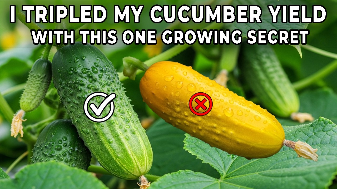 I Tripled My Cucumber Yield With This One Growing Secret