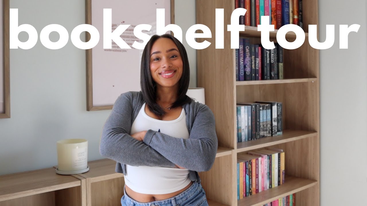 Экскурсия по книжным полкам 📖♥️! | новые полки, организация моей библиотеки и болтовня о моих люб...