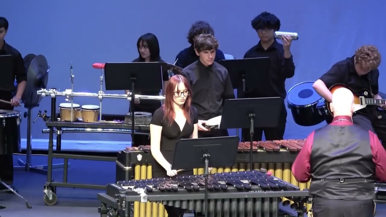 RHS Kiltie Band Percussion Ensembles Concert 2025.