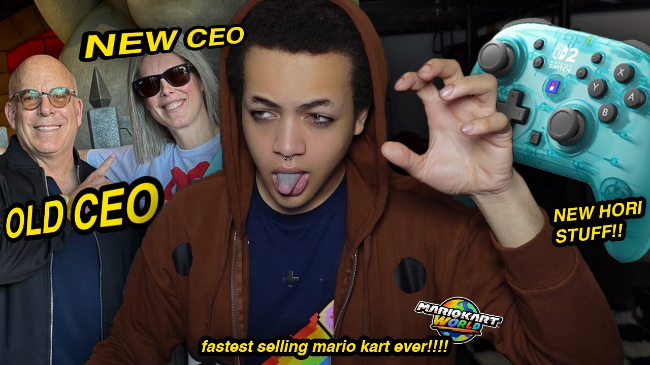 FASTEST SELLING MARIO KART AND NINTENDO HAS A NEW CEO!!!!! (SNNC)