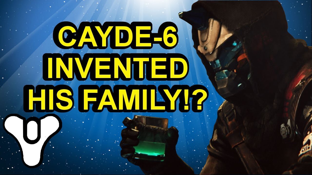 Destiny 2 lore - Cayde-6 invented his family? | Myelin Games