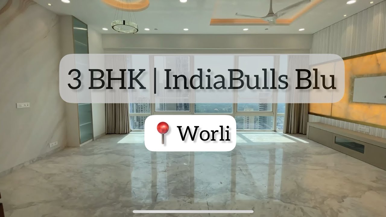 3 BHK | Lease | 1400+ Sq.Ft | IndiaBulls Blu | Higher Floor