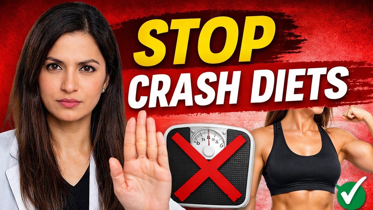 “The Truth About Crash Diets ❌ | Skinny Fat Explained | Sustainable Fat Loss Formula”