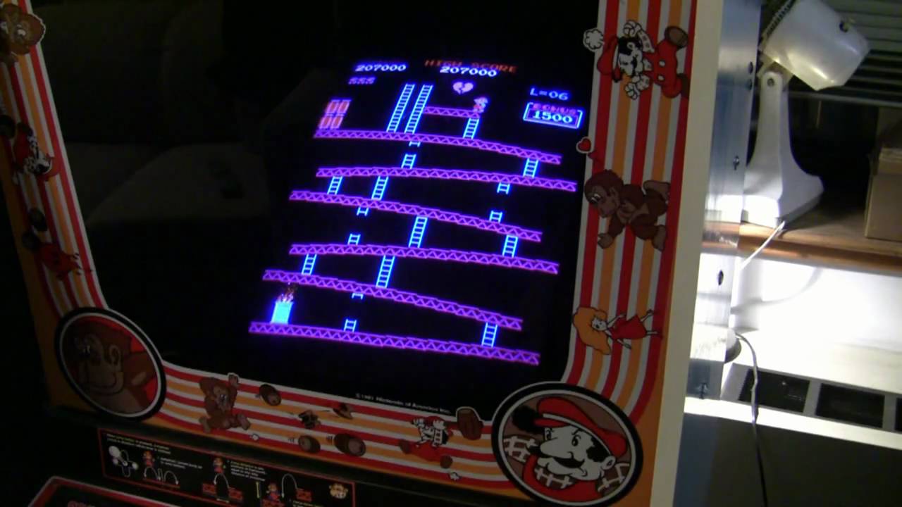 Former Donkey Kong (Arcade) World Record (1 of 2)