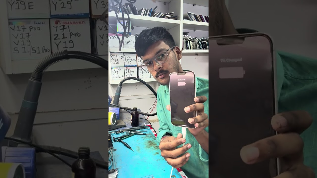 iPhone 14 Plus sub Bord and panal changing process 