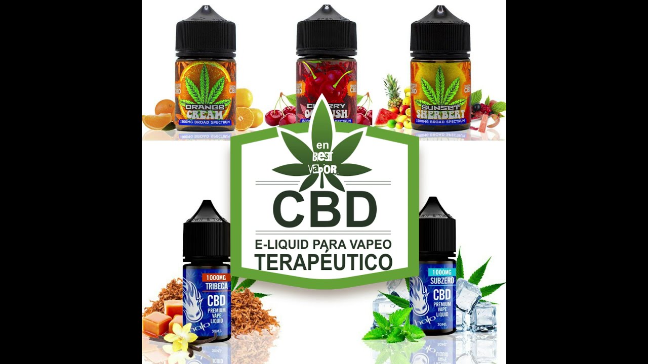CBD para vapeo terap&eacute;utico