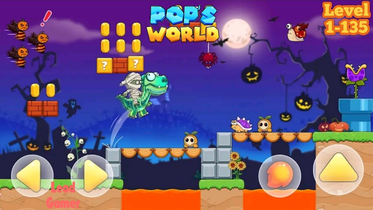 Pop's world - running game | Level 1-135 | #gaming #games #gameplay