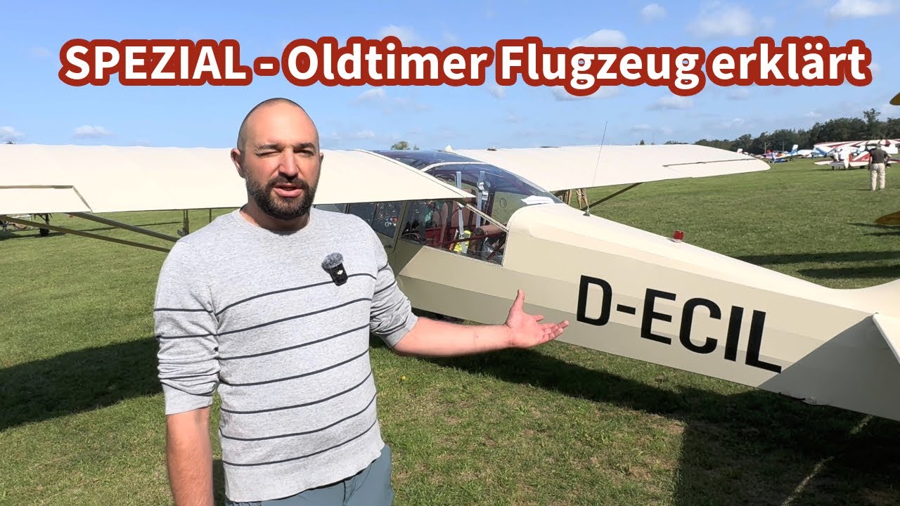 Auster Mark 5 – Klassisches Oldtimer-Flugzeug aus der Nachkriegszeit