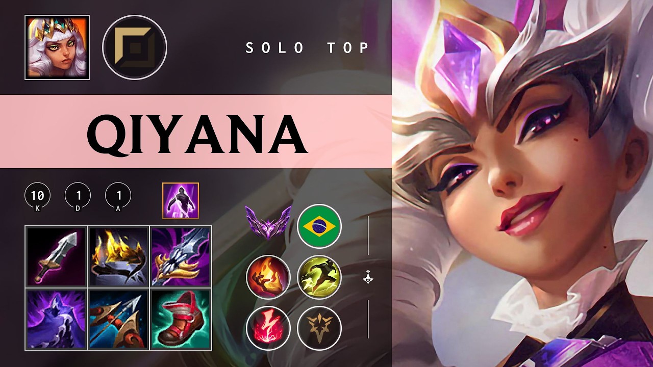 Qiyana Top vs Tahm Kench - BR Master Patch 26.03