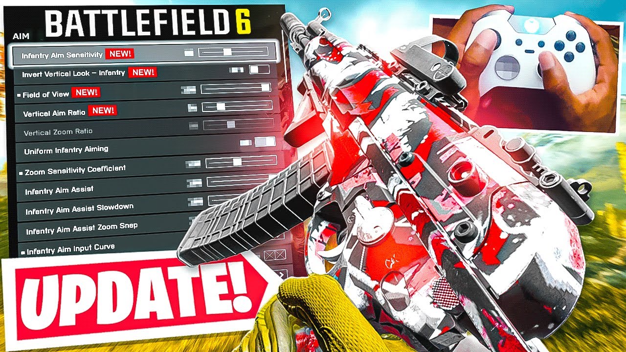 CHANGE Your BATTLEFIELD 6 SETTINGS *IMMEDIATELY* After UPDATE! 🎮 (BF6 Best Settings PS5/XBOX/PC)