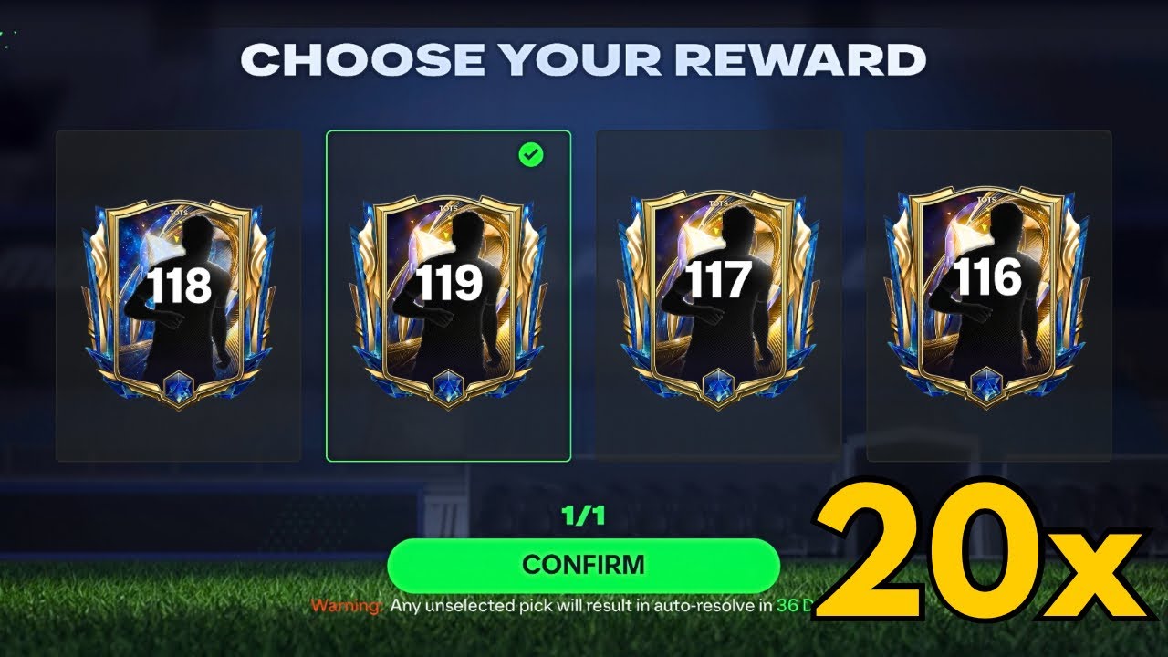 20 000 FC Points, открытие наборов TOTS и Star Scout Pack - FC MOBILE