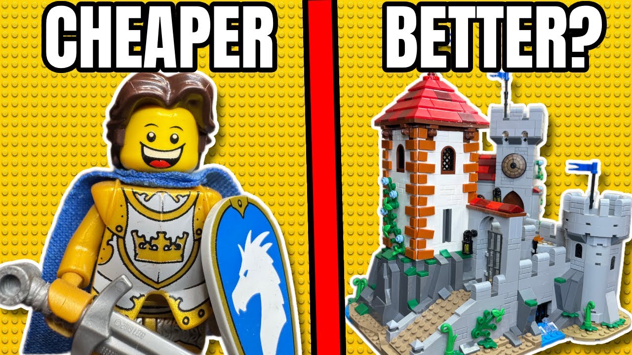 Are Alt Bricks the FUTURE For LEGO Castle Fans? A Review of Edgewater Keep From LesDiy