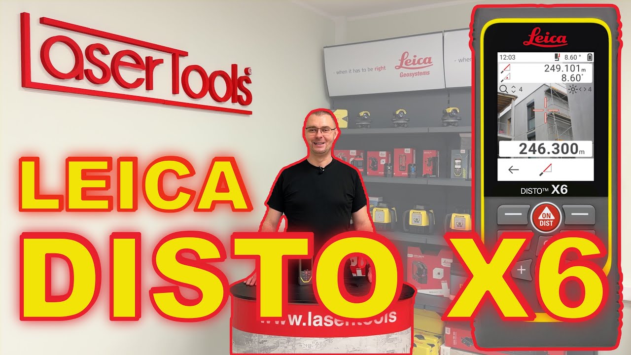 DISTO X6 Prezentacja topowego dalmierza laserowego Leica Geosystems TEST
