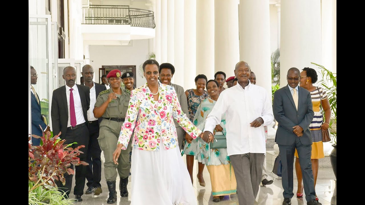MUSEVENI SWEARS IN FDC’s ANYWAR, MAGYEZI OF THE AGE LIMIT BILL AND OTHERS AS MINISTERS AT STATEHOUSE
