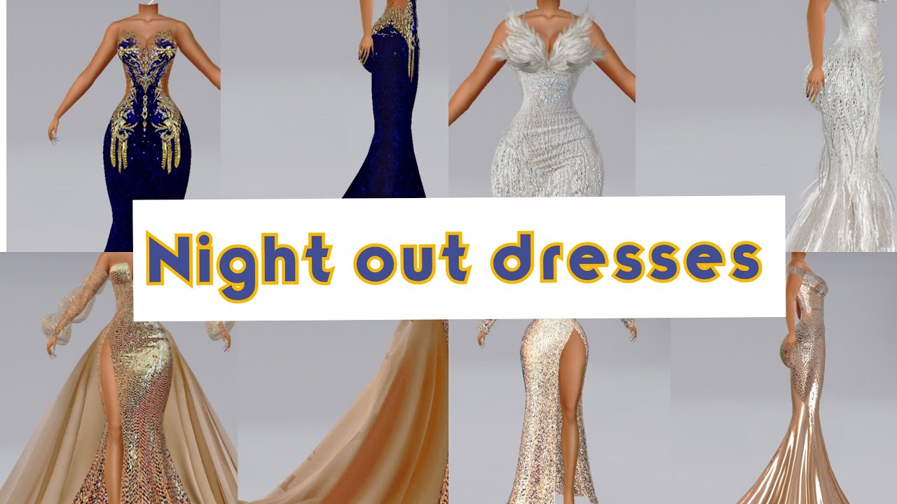 Night out dresses#imvu #youtube #lookbook #subscribe