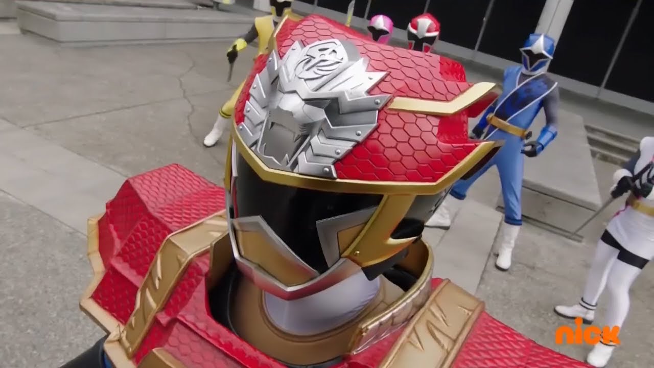 Super Ninja Steel - Lion Fire Gold Ranger | Power Rangers Official